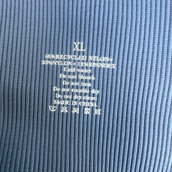 NEW Cosmolle AirWear High-Waist Legging  Blue Size XL - Picture 10 of 11